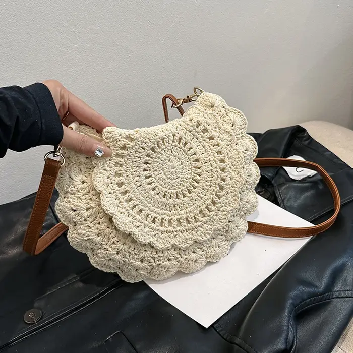 Sac à main tissé Vintage pour vacances