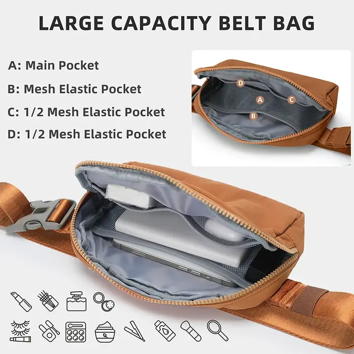 Sac de ceinture pour femmes et hommes