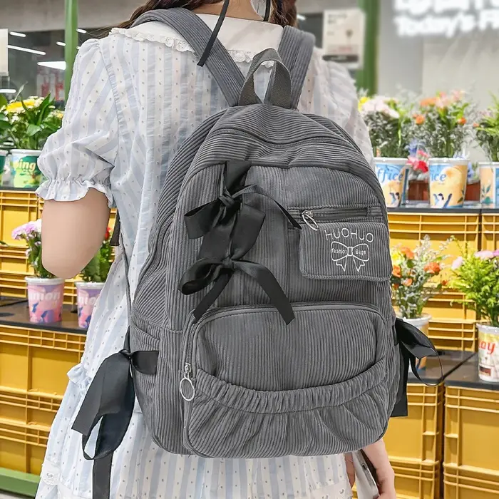 2025 nouveau Style coréen sac à dos déplacements polyvalent femmes étudiants haute beauté sac à dos arc sac