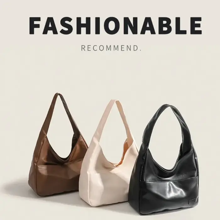 Sac à bandoulière rétro minimaliste élégant pour femmes