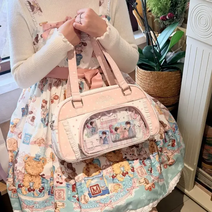 Sac fourre-tout à pois Ita