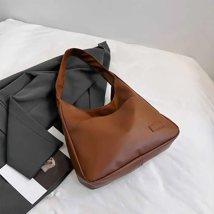 Sac à bandoulière rétro minimaliste élégant pour femmes