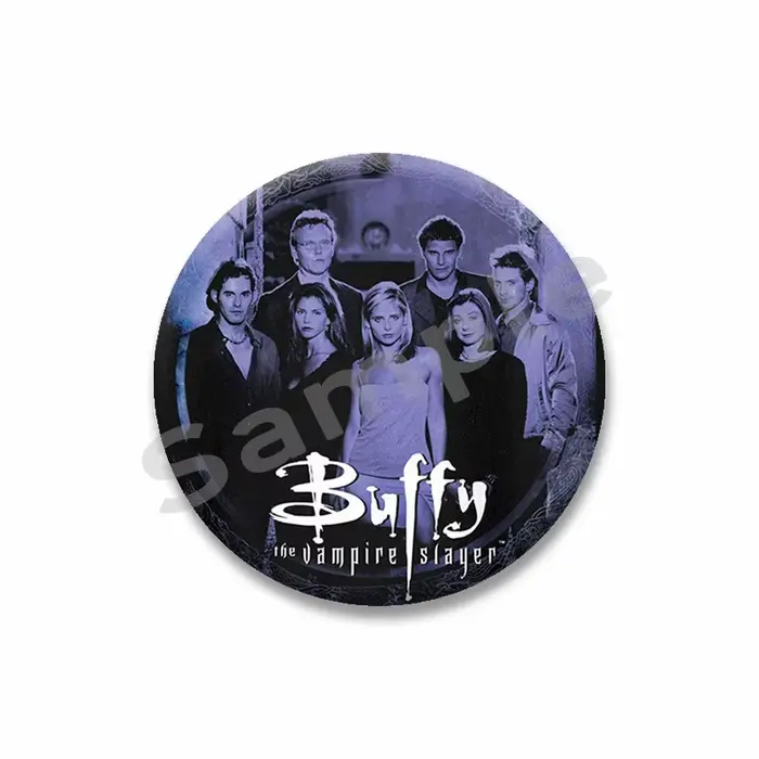 Série TV d'horreur Buffy contre les vampires, Badge pour vêtements, sac à dos, chapeau, épingles en émail, fer blanc, broche à pression, accessoires cadeaux