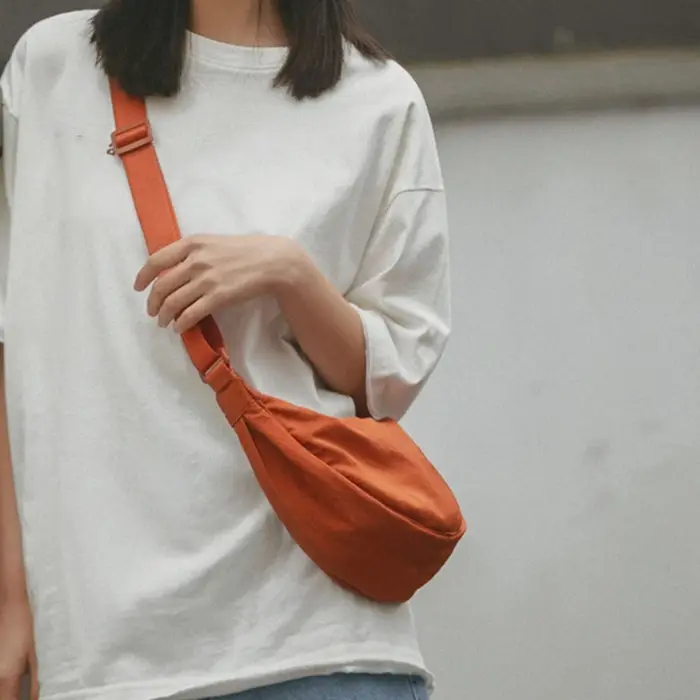 Sac à bandoulière en nylon Hobos pour femmes et filles
