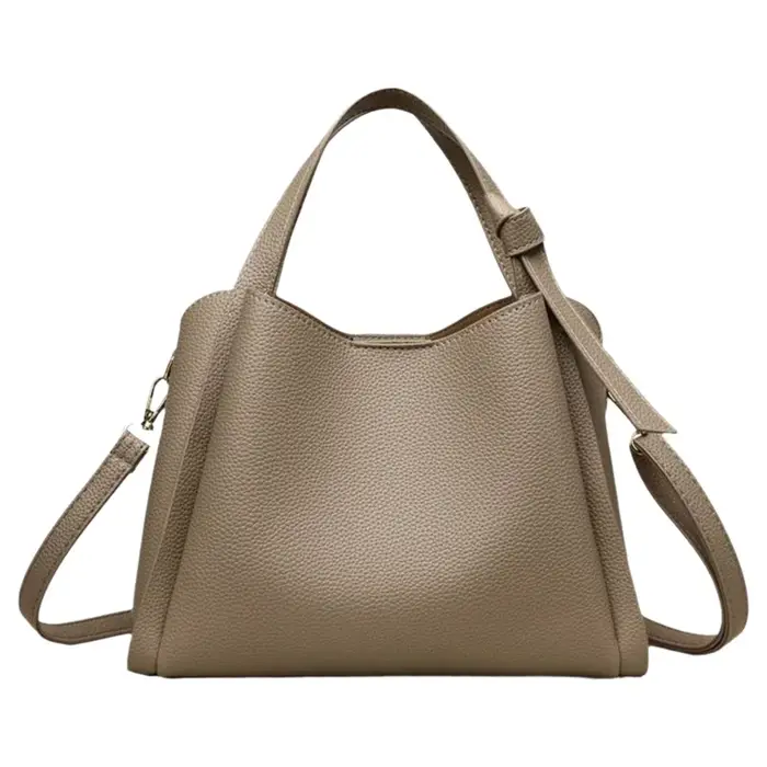 Sac à bandoulière en cuir souple pour femme