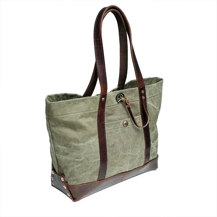 PNDcloser-Sac fourre-tout en cuir véritable pour hommes et femmes, sac à main de travail de luxe rét
