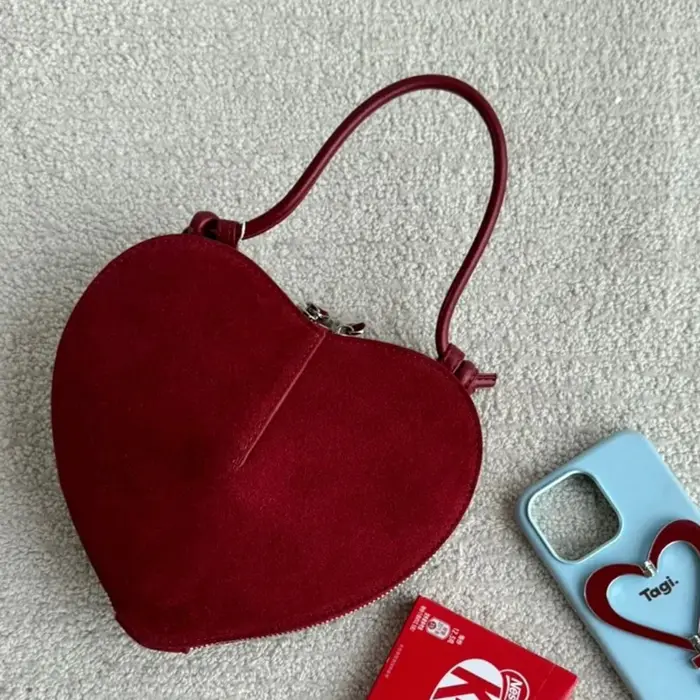 Sac à main de luxe en daim et cuir pour femmes