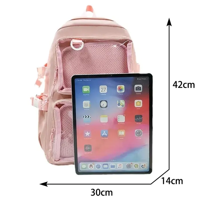 Japonais Kawaii Itabag femmes nouveau 2024 sac à dos Transparent