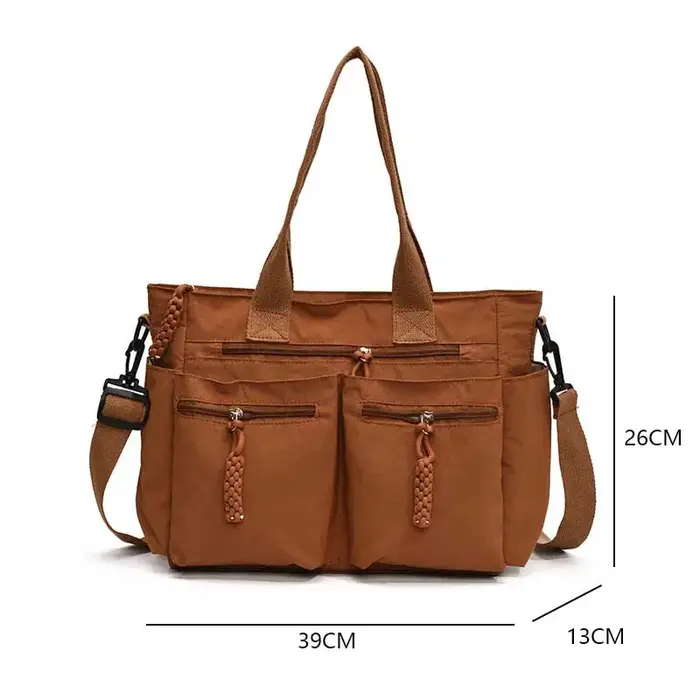 Sac fourre-tout en tissu Nylon pour loisirs