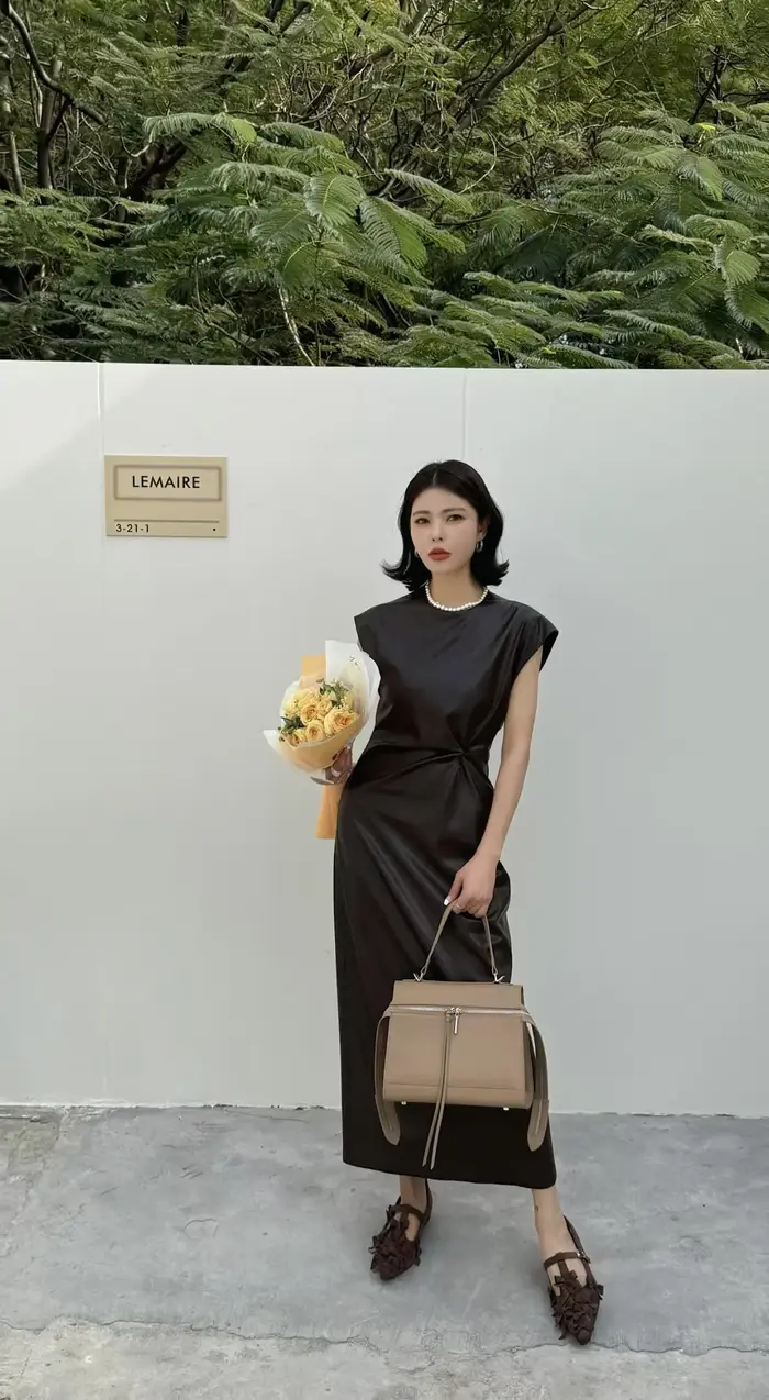 Grand Fourre-Tout en Cuir 2025 group pour Femme