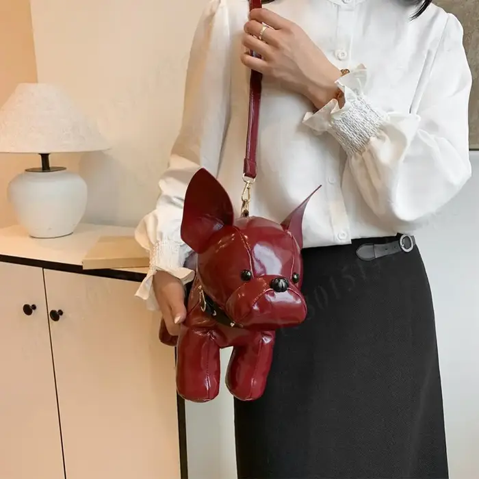 Sac messager en cuir PU pour hommes et femmes
