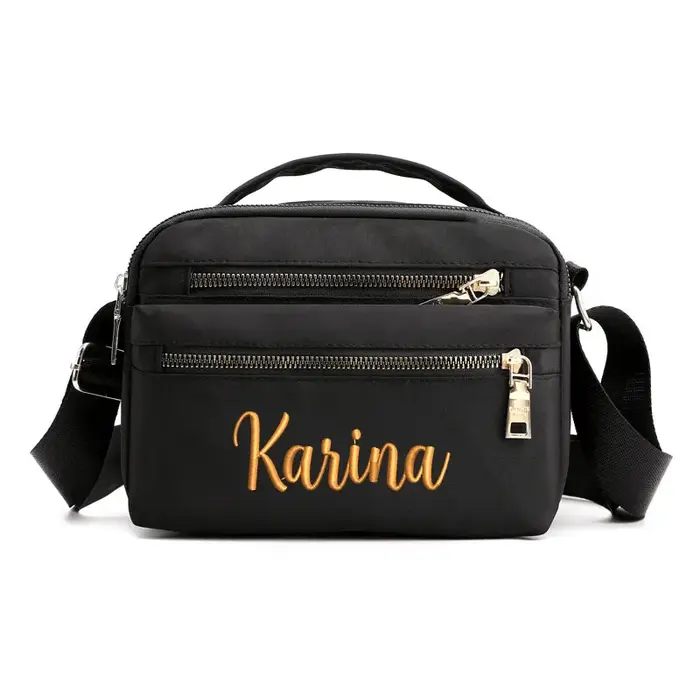 Sac à bandoulière en nylon personnalisé à une initiative