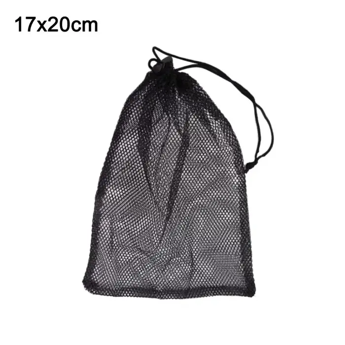 Sac à illant en Nylon Respirant et Durable à Mailles Noires