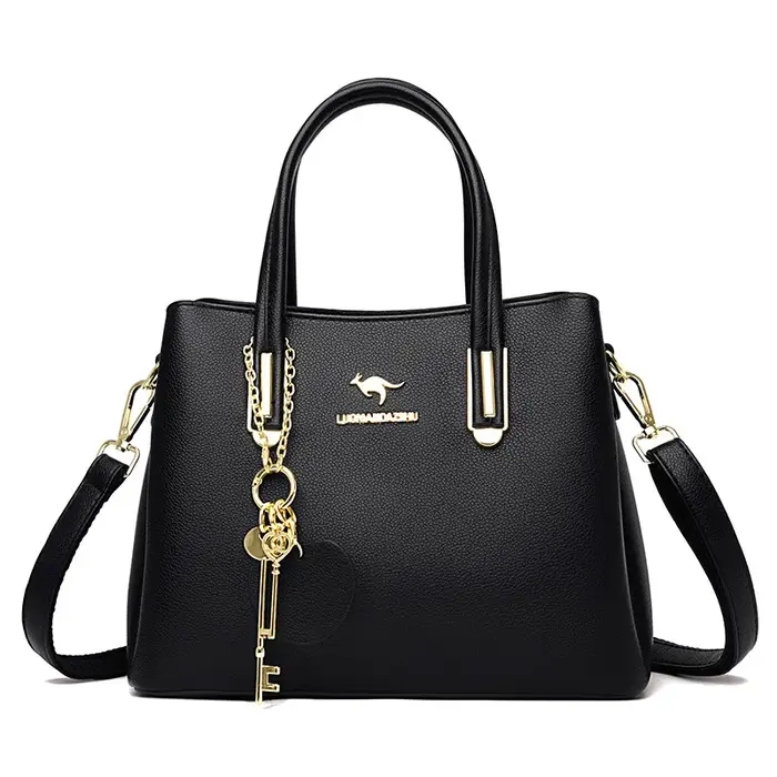 Sac à main femme grande capacité à trois compartiments