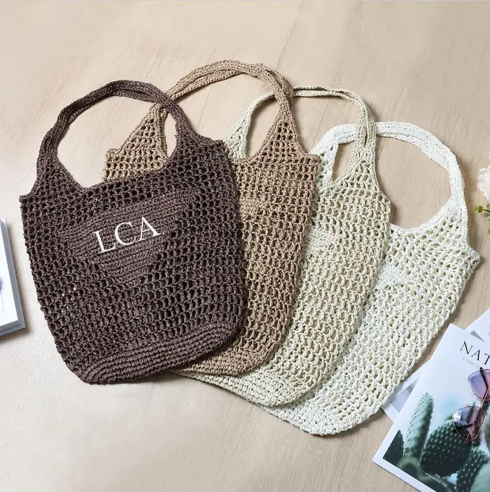Sac fourre-tout de plage personnalisé pour femmes