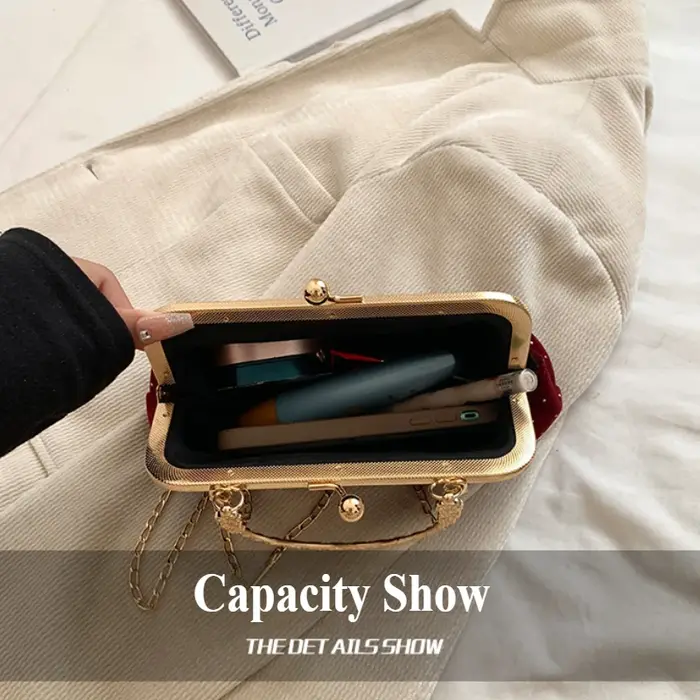 Sac à main pochette de soirée pour femme
