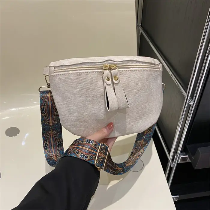 Hobo – sacoche de couleur unie pour femmes