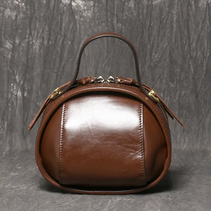 LUOKIR – sac à bandoulière en cuir véritable pour femmes, couche supérieure en peau de vache, sac à