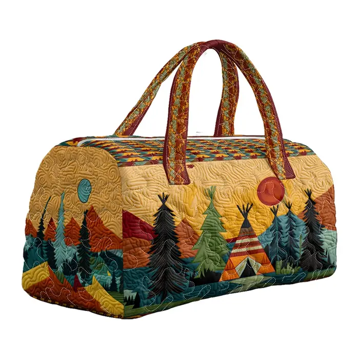 Sac de voyage matelassé GF Vintage Camper unisexe