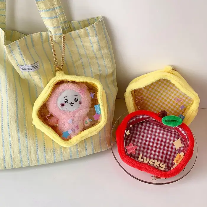 2025 rouge Apple sac étudiant sac à dos pendentif fille sac pendentifs Itabag mignon porte-monnaie porte-clés