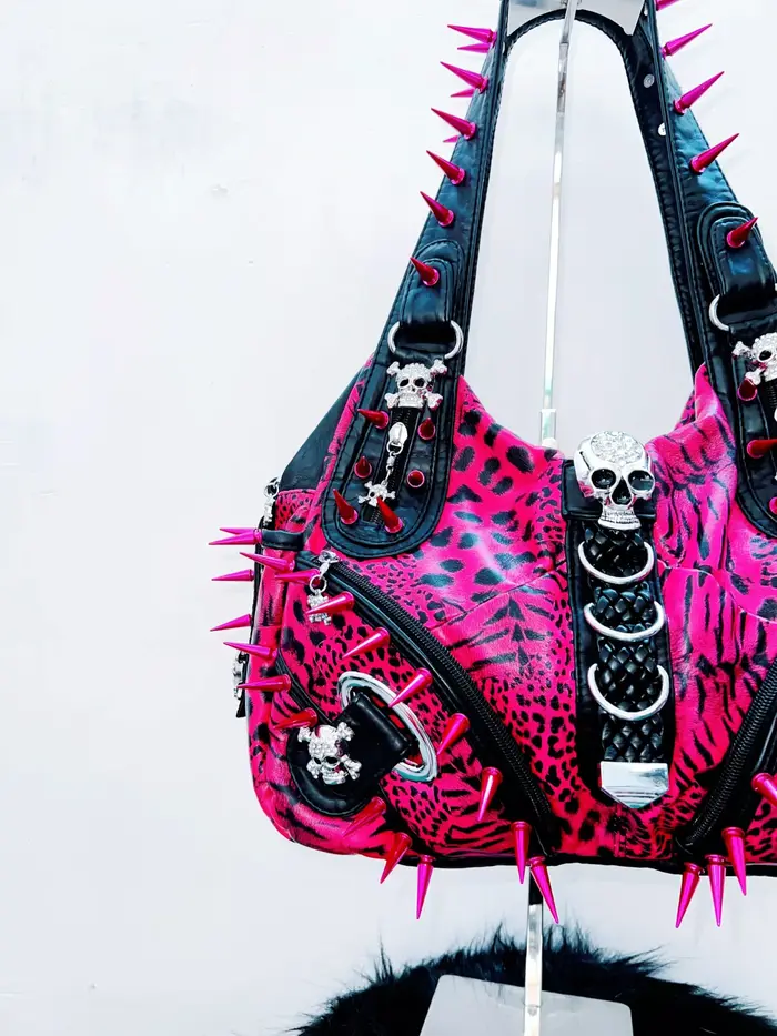Sac imprimé léopard, sac Lolita