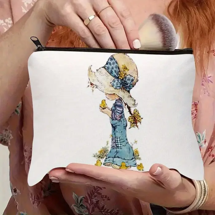 Sac de maquillage Sarah Kay - Jolie pochette multifonctionnelle à fermeture éclair pour femmes