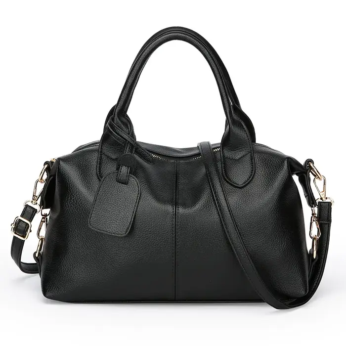 Sac à Main en Cuir Souple group pour Femme, Fourre-Tout Décontracté, Solide, Design Simple