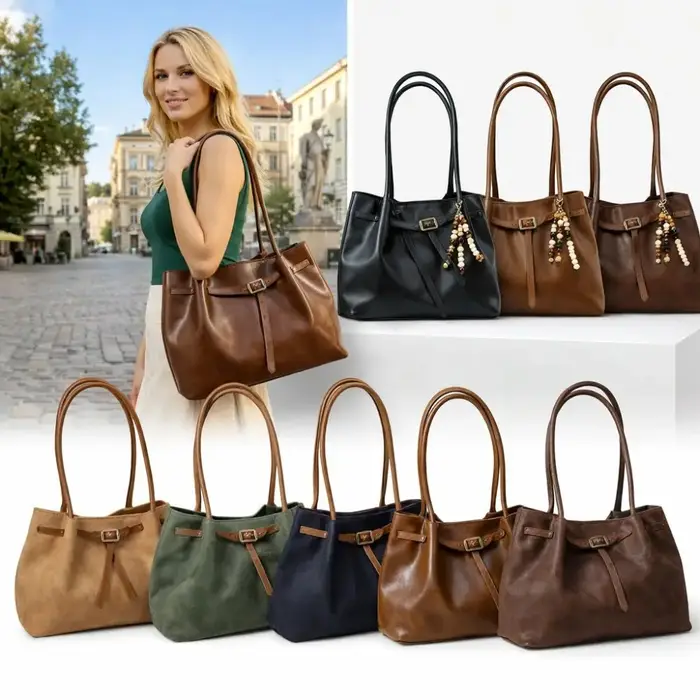 Sac à bandoulière en daim/cuir PU