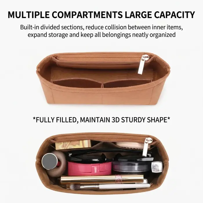 Sac à bandoulière pour femme en feutre