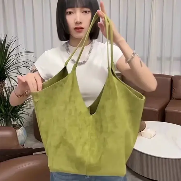 Sac fourre-tout de luxe givré pour femmes