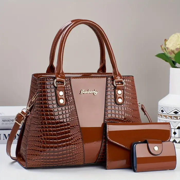 Ensemble de sacs à main de luxe 3 pièces
