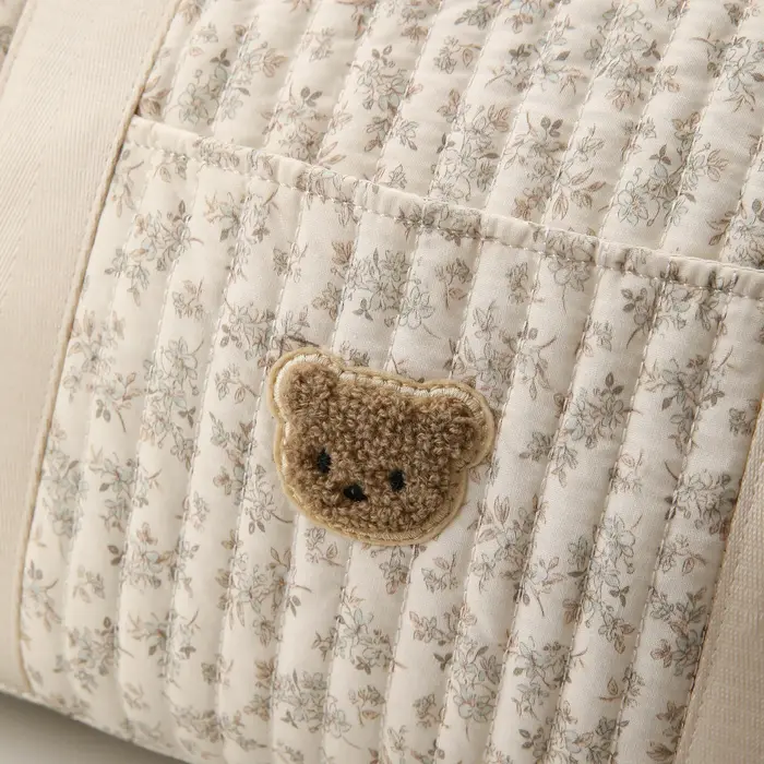 Sacs à couches sacs à couches pour maman sac fourre-tout de grande capacité sac de créateur de luxe sac à couches d'activité de messager florale mère et bébé