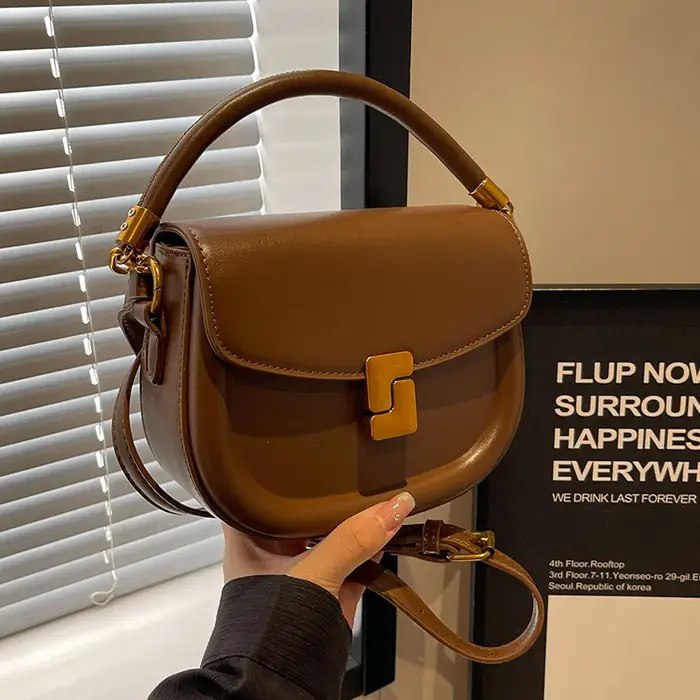Fashionable Street-Style Lady's Crossbody Bag Of The Season New Design Retro Single Shoulder Handbag Small Unique De...