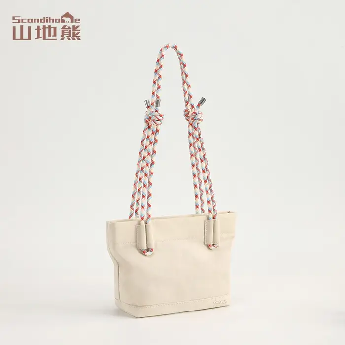 Mini sac fourre-tout pour femme 3L, petit sac à main en nylon imperméable, sac à bandoulière multi-p