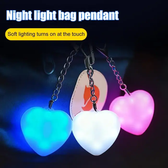 Amour coeur sac à main lumière en forme