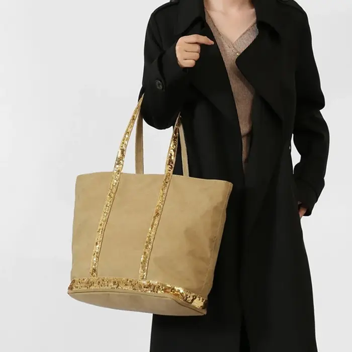 Sac fourre-tout Vintage en toile pour femmes