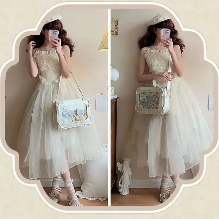 Sac à bandoulière transparent Lolita Ita pour femme