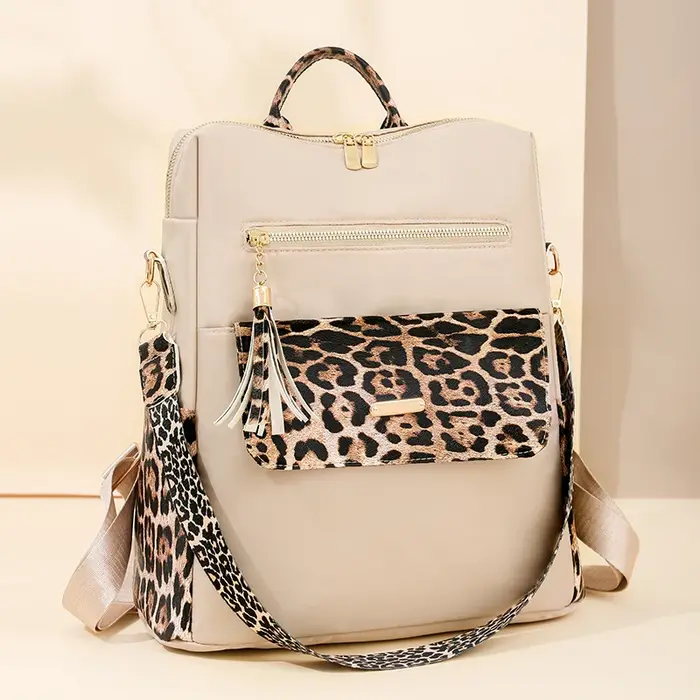 Sac à dos en nylon de grande capacité pour femmes