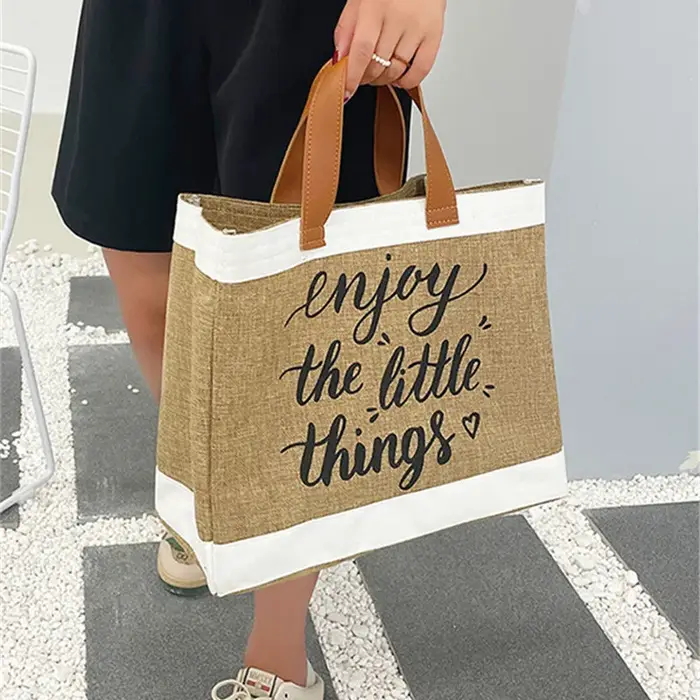 Sac fourre-tout en toile pour femme