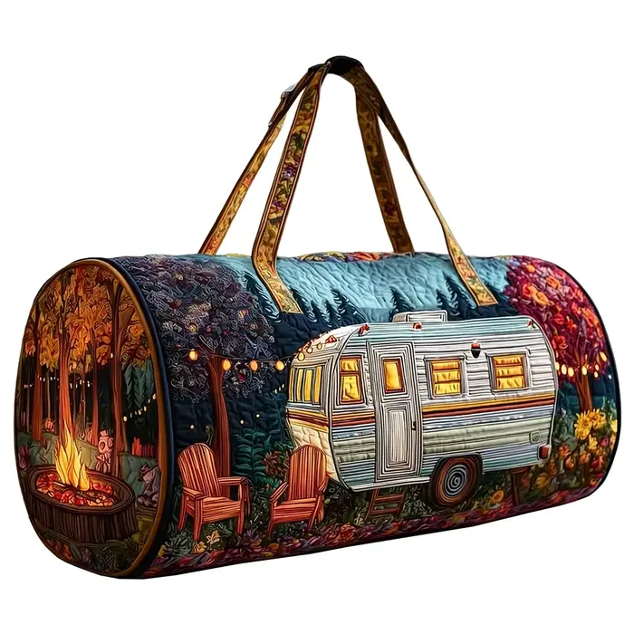 Sac de voyage matelassé GF Vintage Camper unisexe