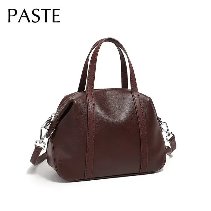 Sac à main en cuir de vachette naturel pour femme