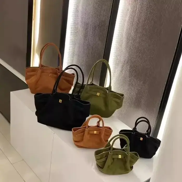 Nouveau sac à bandoulière en toile marron pour femme JW PEI, mini sac fourre-tout en cuir végétalien