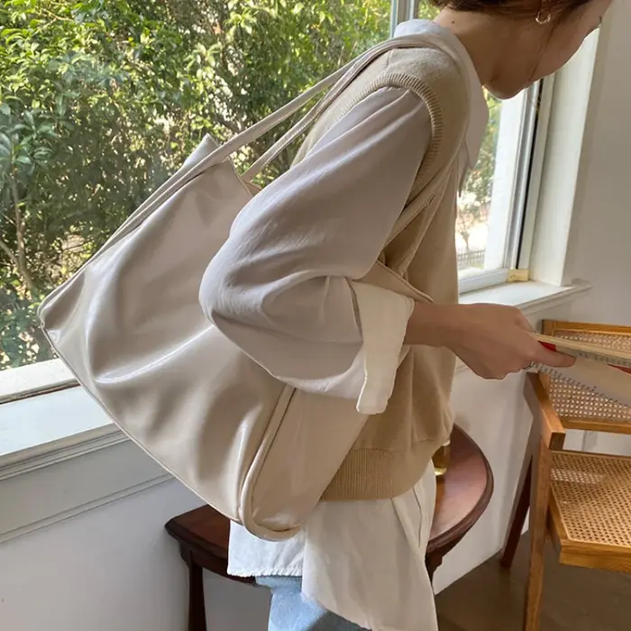 Sac fourre-tout Texture Portable pour femmes