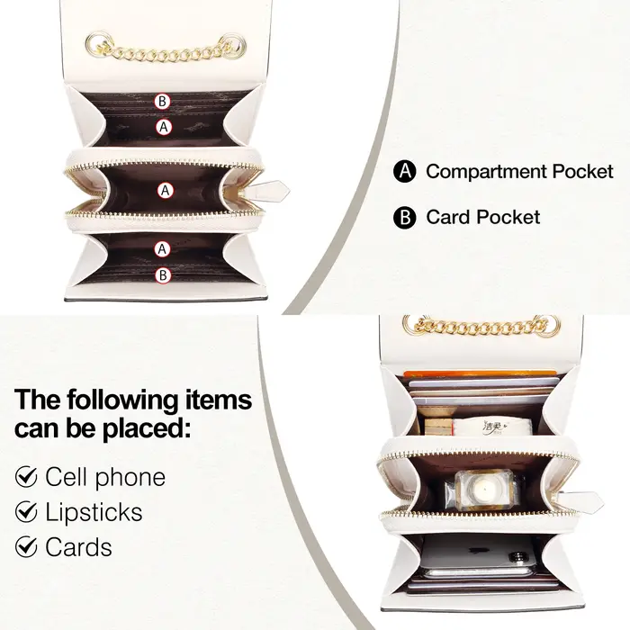 FOXER marque sac de téléphone portable en cuir fendu sac à bandoulière pour femme 2025 mode léger luxe