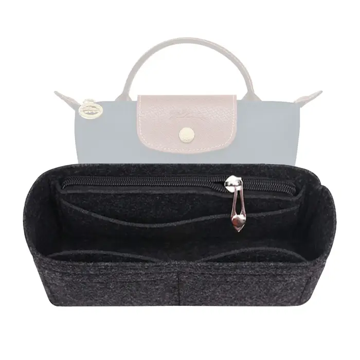 Sac à Main en Feutre pour Longchamp, Mini, Initié