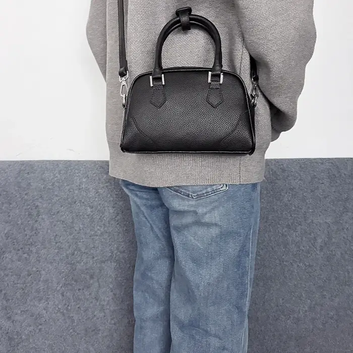 Sacs à bandoulière en cuir décontractés pour femmes
