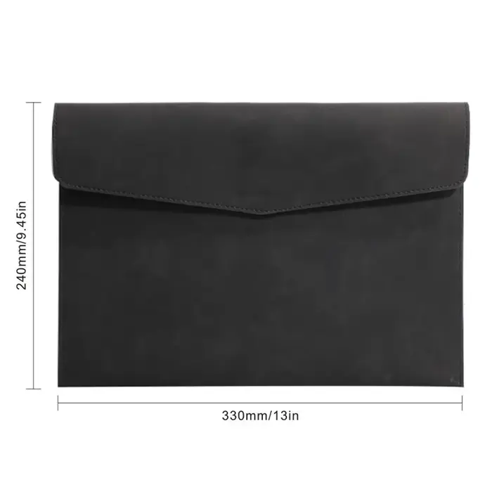 Sac à documents A4 en cuir PU, 7 couleurs, dossier pour le bureau et les voyages, organisateur éléga