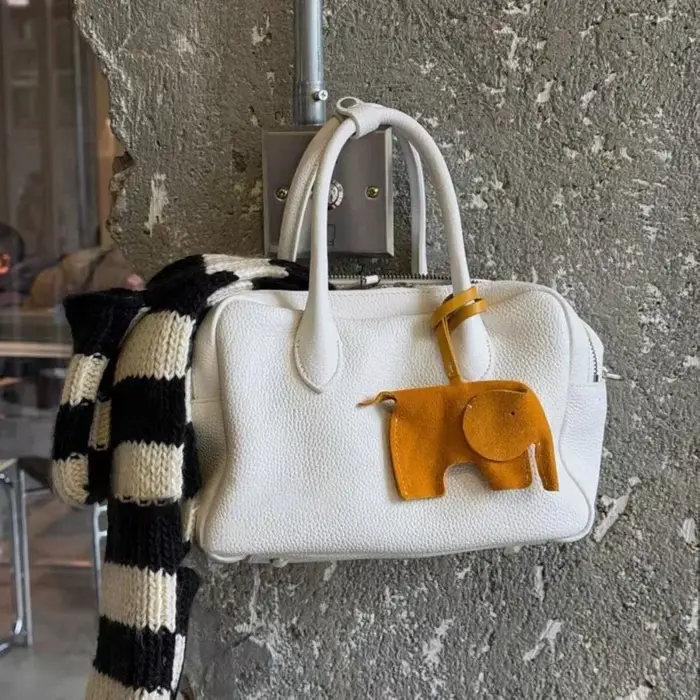 Sac bandoulière de luxe à double compartiment