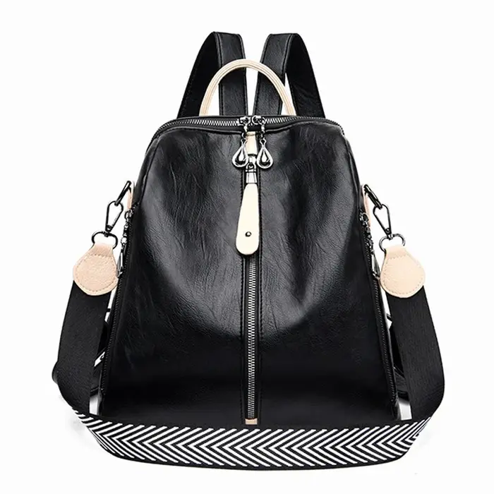 Sac à dos de luxe en cuir souple pour femmes, sac à dos de bonne qualité en cuir Durable, mode grand