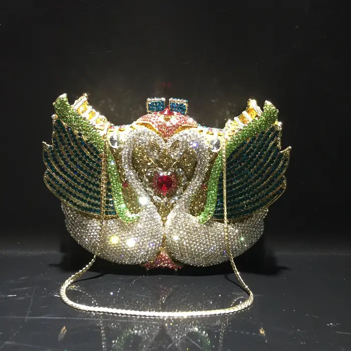 WHTUOHENG – sac de soirée en strass pour femmes